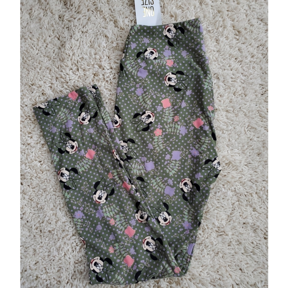 LuLaRoe Disney Minnie Mouse Legging OS